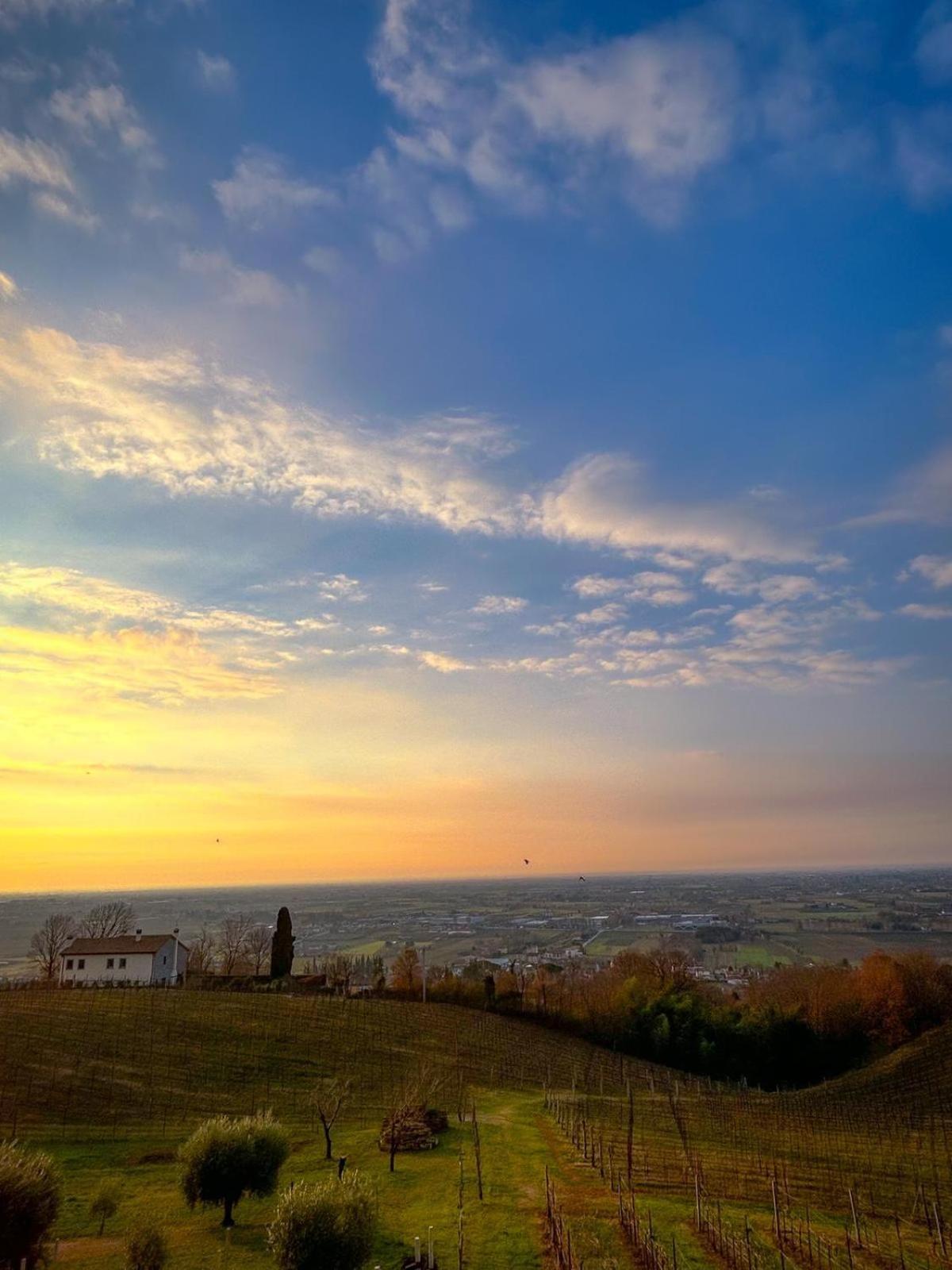 Terrazza San Vettore Camere Con Colazione, Relax In Collina Con Vista Sui Vigneti Docg Asolo Maser Exterior foto